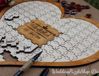 Etsy: WeddingPuzzleShop